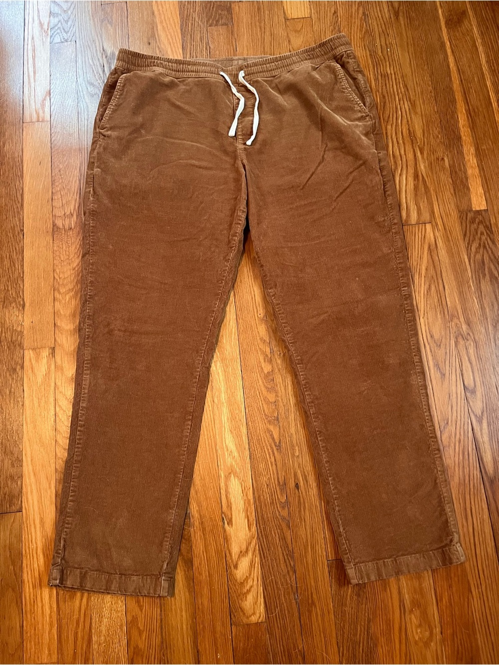 Bearbottom Corduroy Easy Pants in Brown XXL